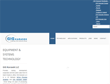Tablet Screenshot of gigkarasekusa.com